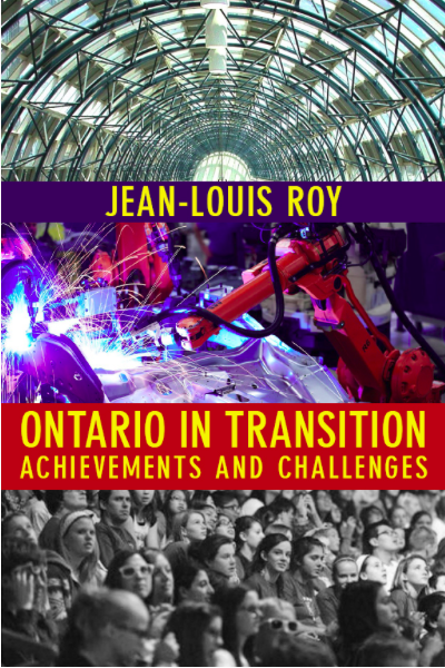 Ontario in Transition : Achievements and Challenges